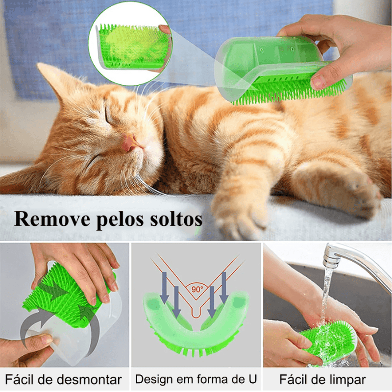 Pet Confort o canto massageador para gatos