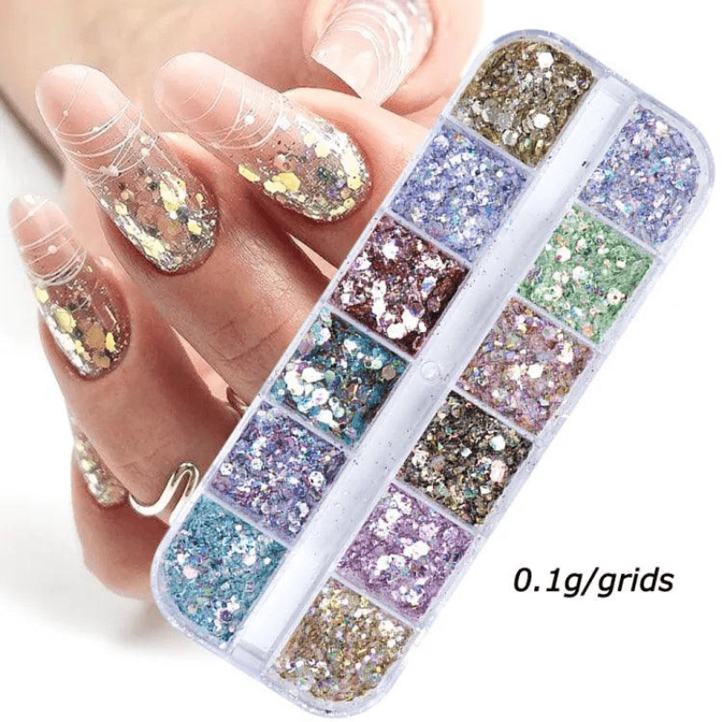 Holo Diva o glitter holográfico para unhas