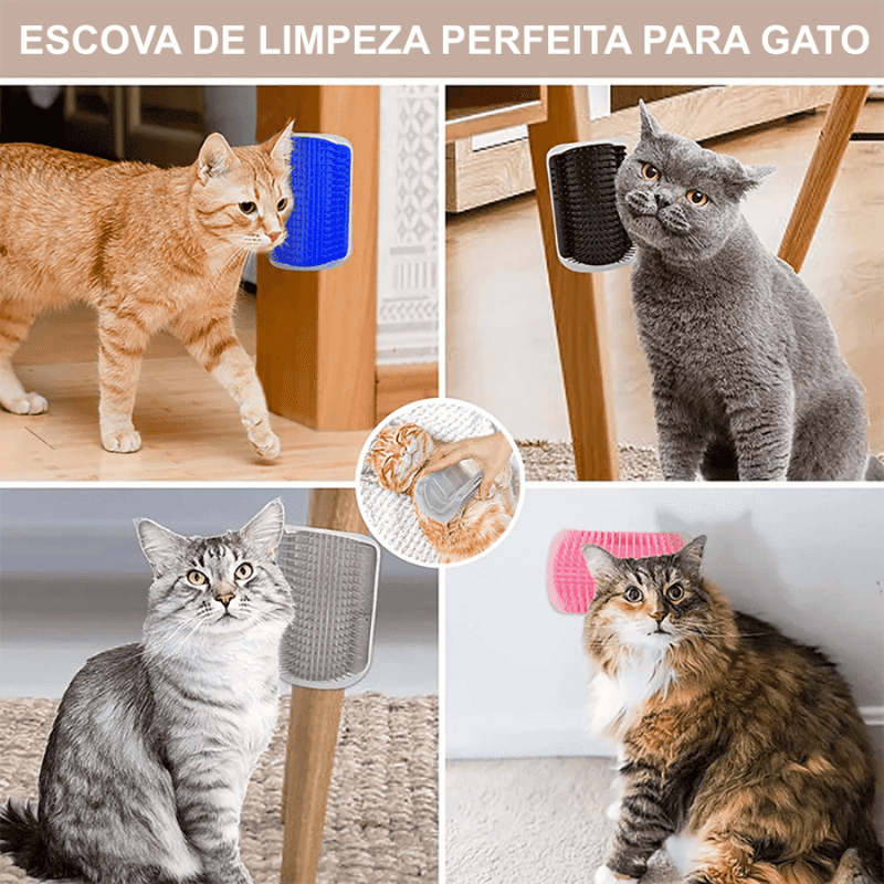 Pet Confort o canto massageador para gatos