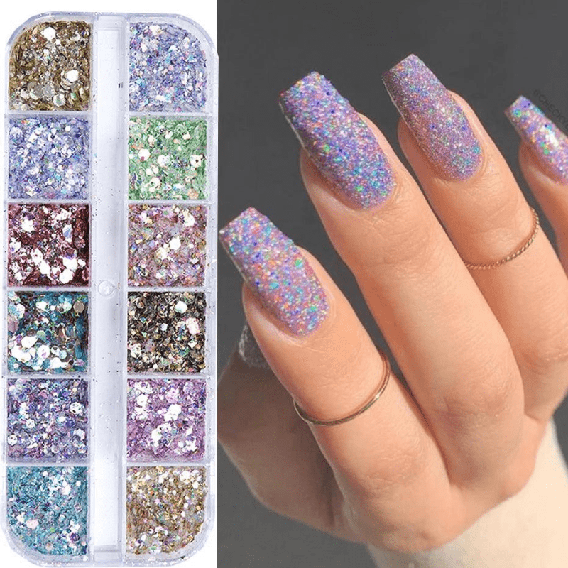 Holo Diva o glitter holográfico para unhas