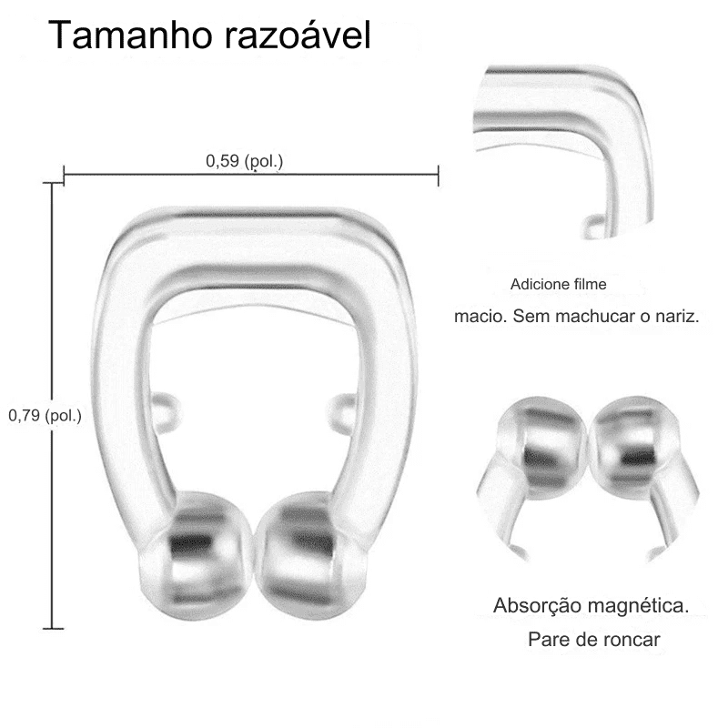 Ronco Zero o dispositivo anti-ronco magnético